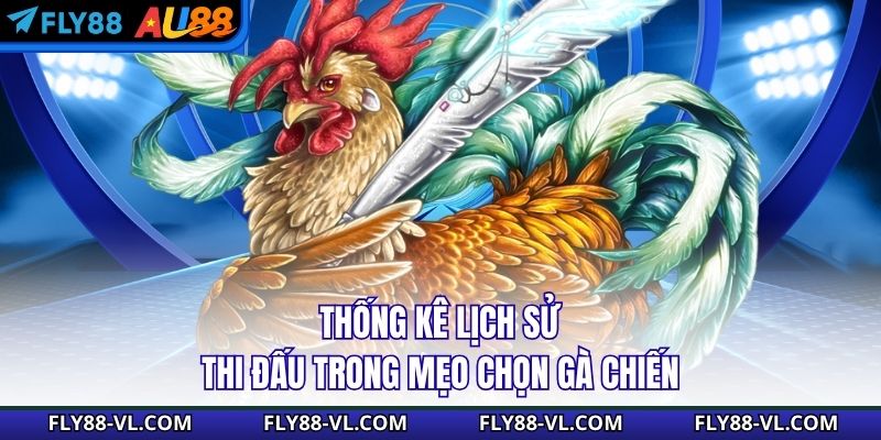Thống kê lịch sử thi đấu trong mẹo chọn gà chiến